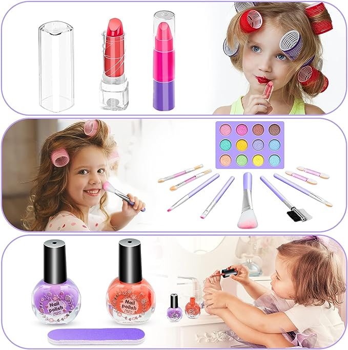 Abwaschbare Kinderschminke Beauty Kit