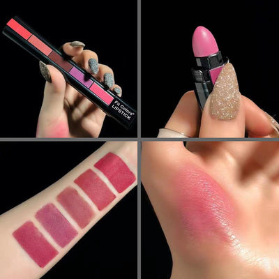 5 in 1 Kompakt-Lippenstift | 1+1 GRATIS